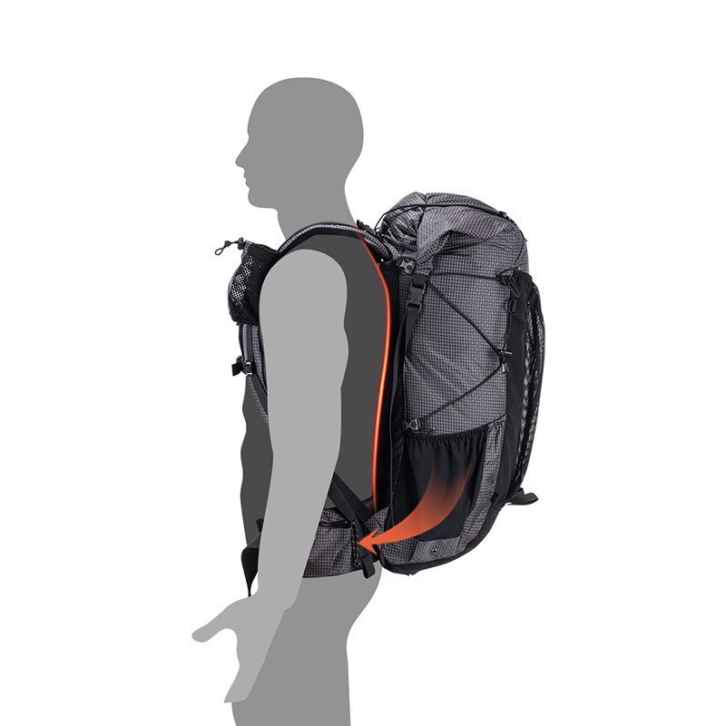 Naturehike Rock - ultraľahký trekový plecniak 60+5l Gridstop (UHMWPE) 1270g